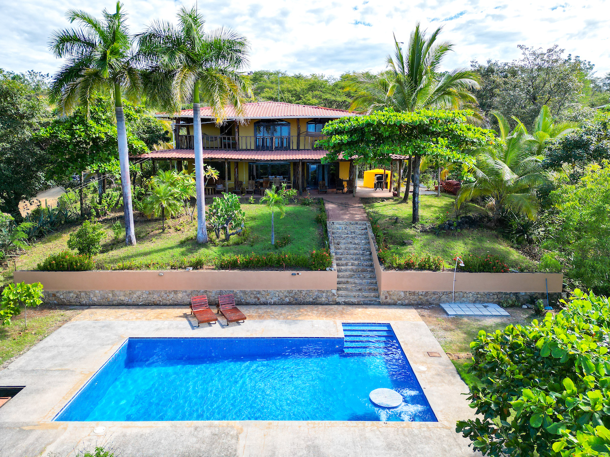 Rustic Ocean View Home For Sale – Playa Negra $799,000
